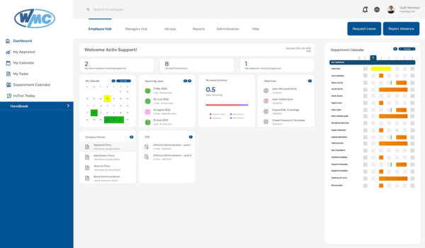 Absence Management Visual Leave and Absence Management Software – Workplace Medical Corp.